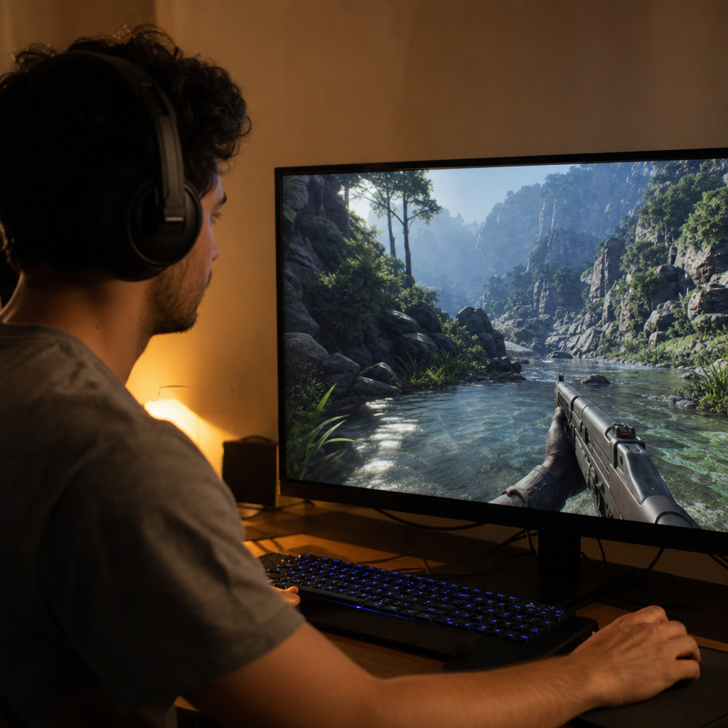 A Revolução do DLSS 5: Oportunidades de Carreira em Tecnologia e Jogos - Tecnologia DLSS em ação nos jogos
